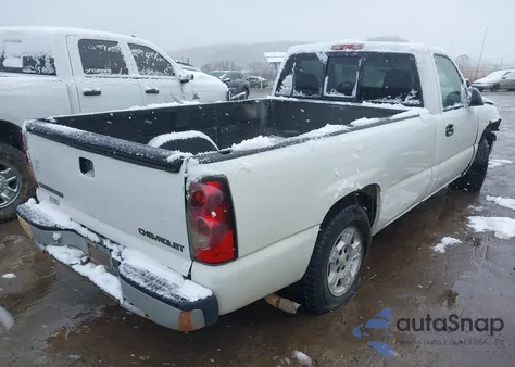 2006 Chevrolet Silverado 1500 Work Truck из США, поврежденный, VIN 1GCEC14X86Z106548